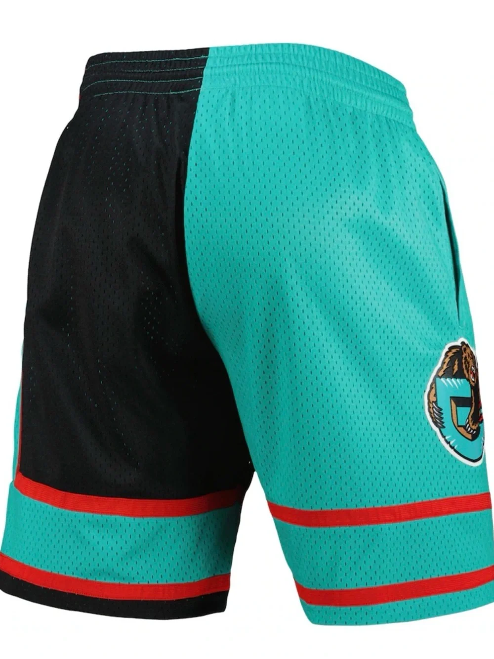 Mitchell & Ness Men’s Black/Turquoise Grizzlies Hardwood Classics Shorts M-3Xl
